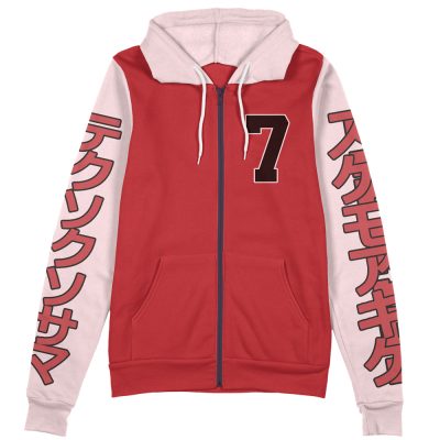 miyagi Zip Hoodie Front Mockup - Slam Dunk Shop